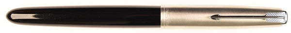 Parker 51 Classic in black, Steel cap - Medium nib