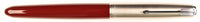 Parker 51 Classic in light burgundy, Steel cap - Medium nib