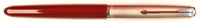 Parker 51 Classic in light burgundy, steel cap - Fine nib