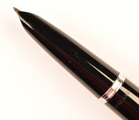 Parker 51 Classic in black, Steel cap - Medium nib