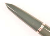 Parker 51 Classic in grey, Steel cap - Fine nib