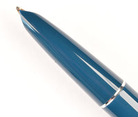 Parker 51 Classic Mk2 in teal blue - Broad nib