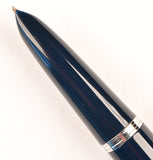 Parker 51 Classic in midnight blue, Steel cap - Medium nib